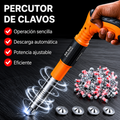Pistola Remachadora de Clavos + Estuche con Guantes+Gafas Protectoras